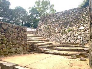 備中松山城 「大手門跡」付近