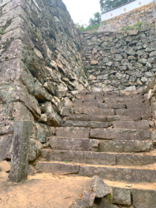 備中松山城 「大手門跡」付近