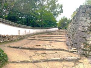 備中松山城 備中松山城 「大手門跡」から延びる登城路