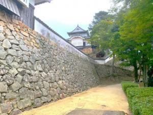 備中松山城 本丸東側