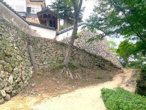 備中松山城 本丸東側