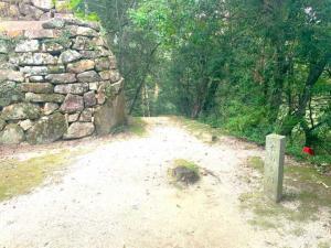 備中松山城 水の手門跡