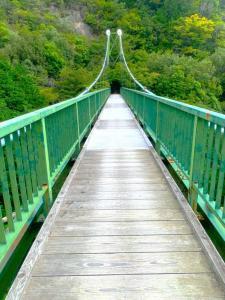 備中松山城 大松山つり橋