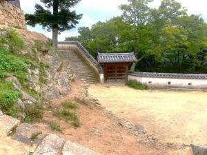 備中松山城 本丸の様子