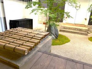 天籟 離れ和室からの見えるお庭