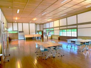 吹屋小学校 西側の校舎内部