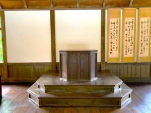 吹屋小学校 中央校舎2階の講堂