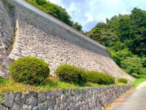 吹屋 広兼邸 石垣