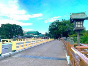 岡山後楽園 鶴見橋