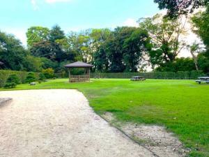 岡山後楽園 茶祖堂奥の休憩スポット