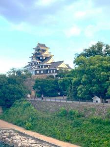 岡山城 月見橋から