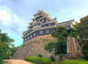 岡山城 (北面・廊下門付近から)
