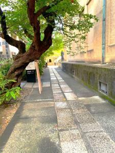 倉敷 大原美術館の脇を抜けて新渓園に向かいました