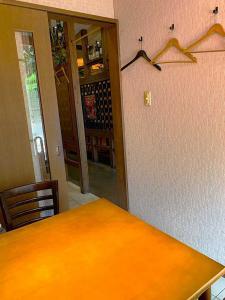 岡山 中華「華菜家」で通された席の様子