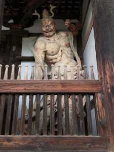 法隆寺 金剛力士立像・阿形 中門安置