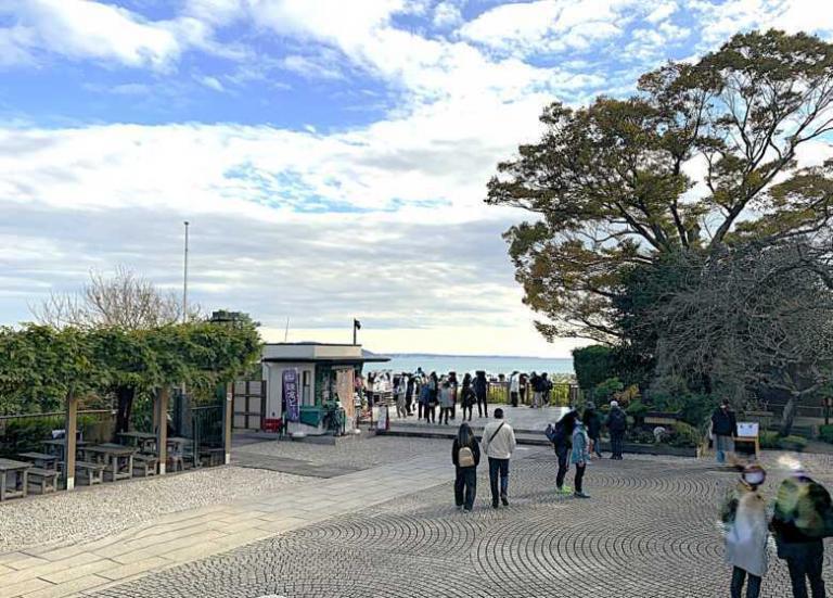 鎌倉・長谷寺 観音堂付近からの眺望