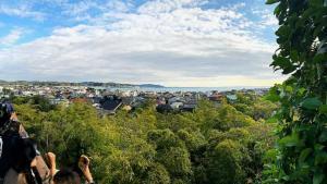 鎌倉・長谷寺見晴台からの眺望