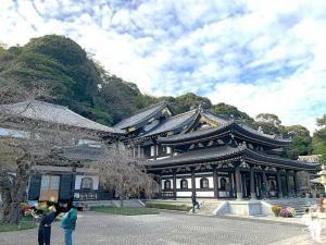 鎌倉・長谷寺 観音堂付近からの様子