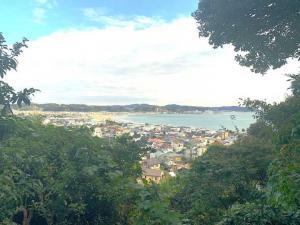 鎌倉・長谷寺 境内からの眺望