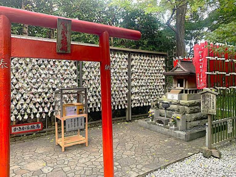 鎌倉・長谷寺 かきがら稲荷大明神