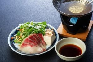 KKR鎌倉わかみや 夕食 (肝心な鰤しゃぶの写真を取り忘れてしまったので、こちらのHPより)