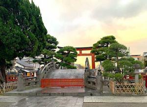 鶴岡八幡宮 太鼓橋と三の鳥居
