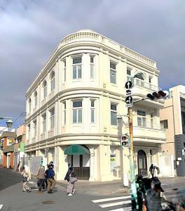 鎌倉 段葛から見える建物