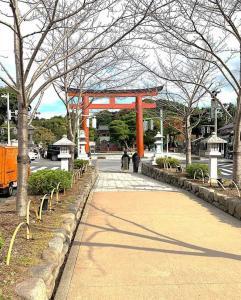 鎌倉 段葛と三の鳥居