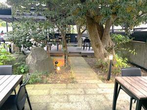 鎌倉 松原庵 オープンデッキ