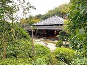 鎌倉 浄妙寺(お抹茶を頂けるスペースもありました…)