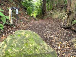 鎌倉 名越切通・第3切通付近