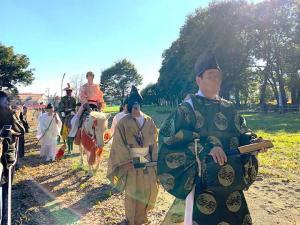 河越氏館跡 流鏑馬@2024