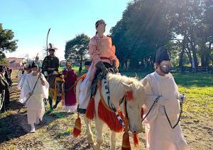 河越氏館跡 流鏑馬@2024