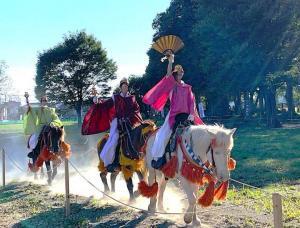 河越氏館跡 流鏑馬@2024