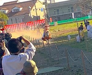 河越氏館跡 流鏑馬@2024