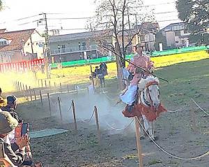 河越氏館跡 流鏑馬@2024