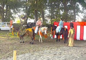 河越氏館跡 流鏑馬@2024