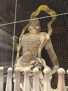 松山・石手寺 山門の仁王像