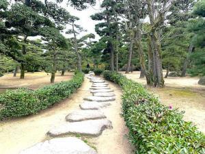 高松城 内苑御庭