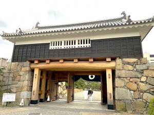 高松城 桜御門(裏側)