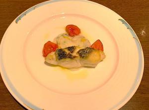ズッカ　お魚料理(真鯛のソテー？)