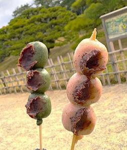 栗林公園　小松亭(迎春橋・渚山付近のお茶屋さんで一休み…)