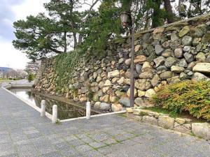 高松城 報時鐘・武櫓跡付近