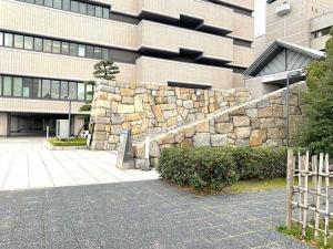 高松城 月見櫓・水手御門・渡櫓から東の丸石垣方面へ