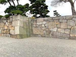 高松城 旭門をくぐった先の枡形