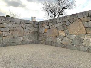 高松城 旭門をくぐった先の枡形