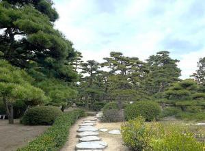 高松城 内苑御庭
