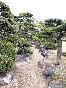 高松城 内苑御庭