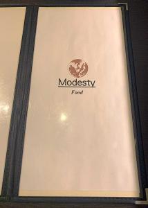 Modesty メニュー