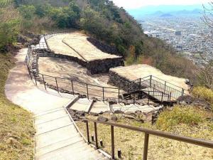 屋嶋城 城門跡@屋島